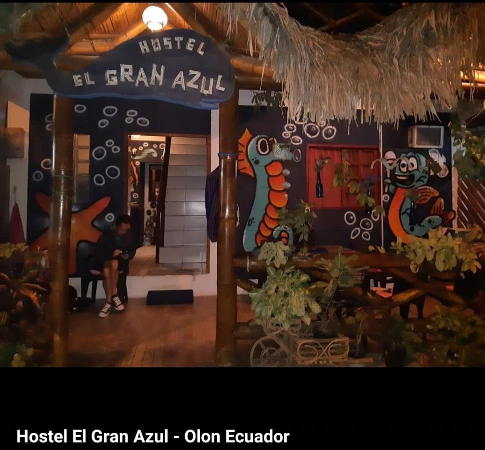 Hostel El Gran Azul Olón Exterior foto